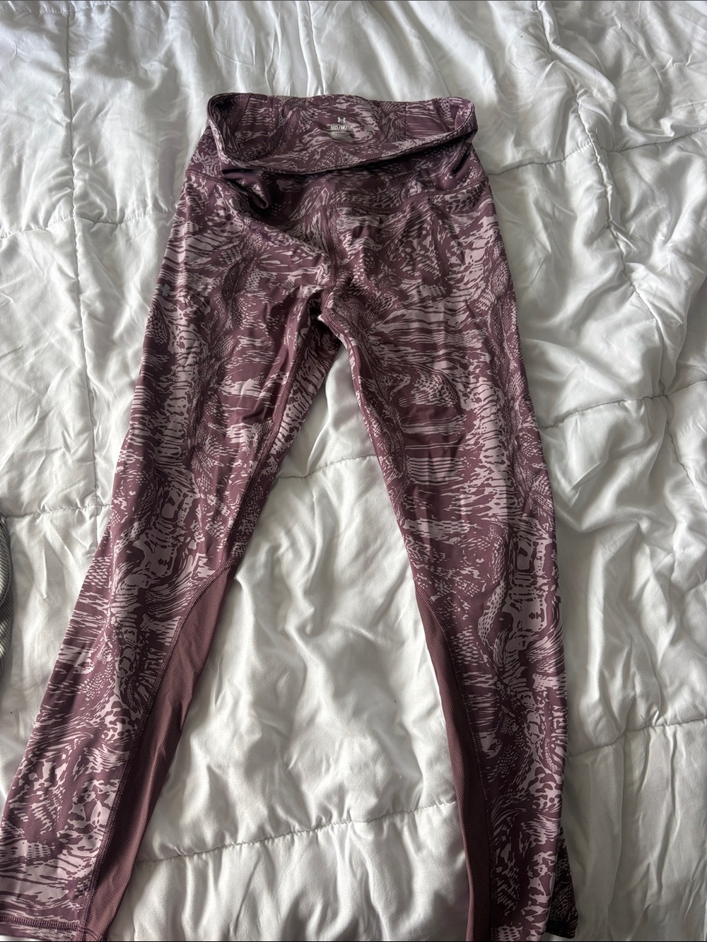 Under Armour Printed Active Leggings - Mauve